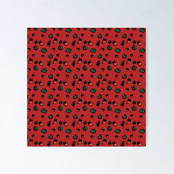 Funny tulips Poster
