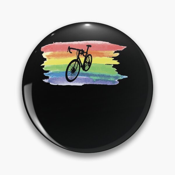 Item preview, Fahrrad mit Regenbogen designed and sold by Spirit-Designs.
