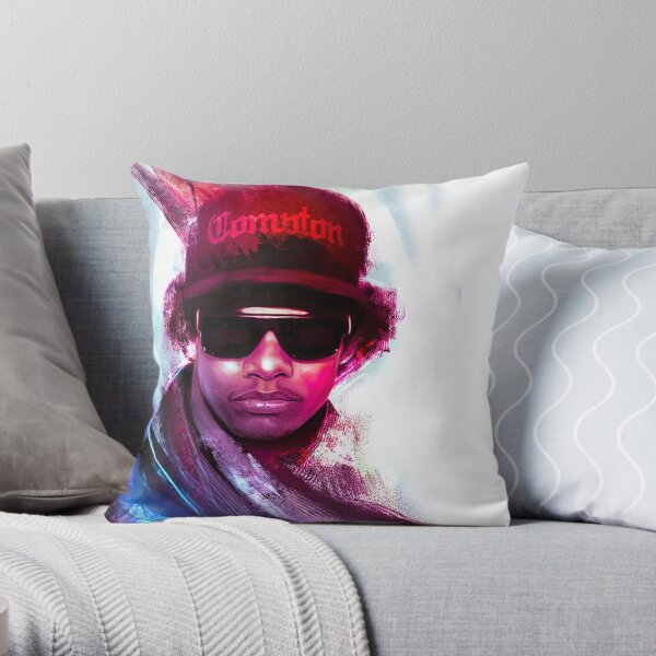 We want Eazy Throw Pillow