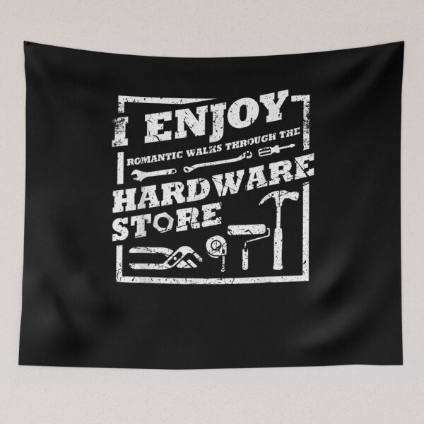 Item preview, I Enjoy Romantic Walks Through Hardware Store  designed and sold by laurader.