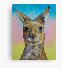 Kangaroo Canvas Print