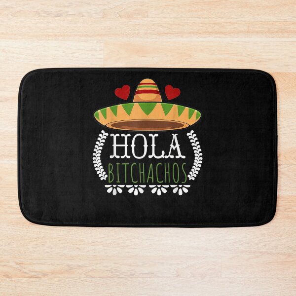 Item preview, Hola Bitchachos Fiesta Cinco De Mayo Funny Saying Design  designed and sold by laurader.