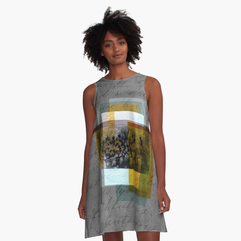 Item preview, A-Line Dress designed and sold by Elaine-Ellis.
