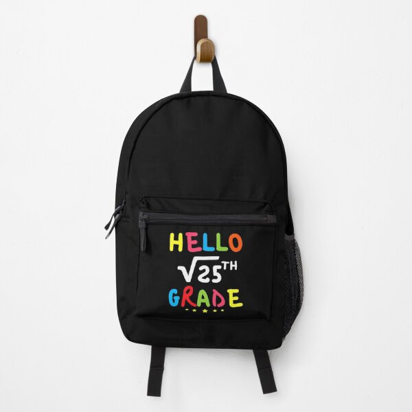Item preview, Hello 5th Grade Back To School Math Teacher Square Root Of 25 Funny Math Lover Kids Gifts designed and sold by alenaz.