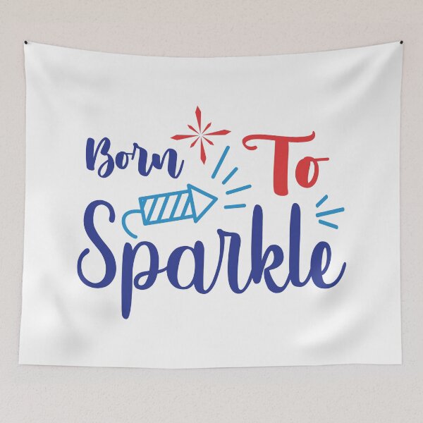 Item preview, Born To Sparkle designed and sold by sriniboss758.