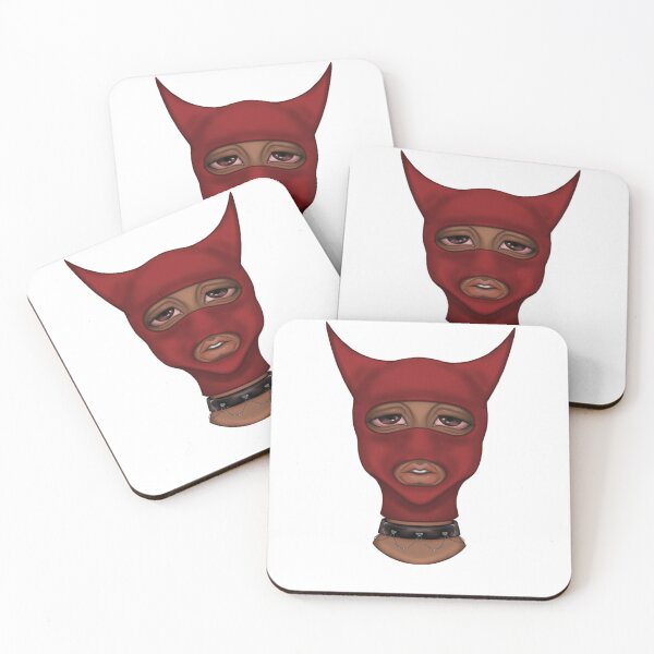 Item preview, Devil ski mask designed and sold by kelseykronic.