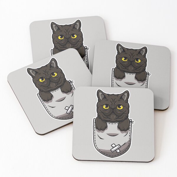 Item preview, Cute Pet Cat Cartoon that comes out Pocket Pouch designed and sold by Peekonet.