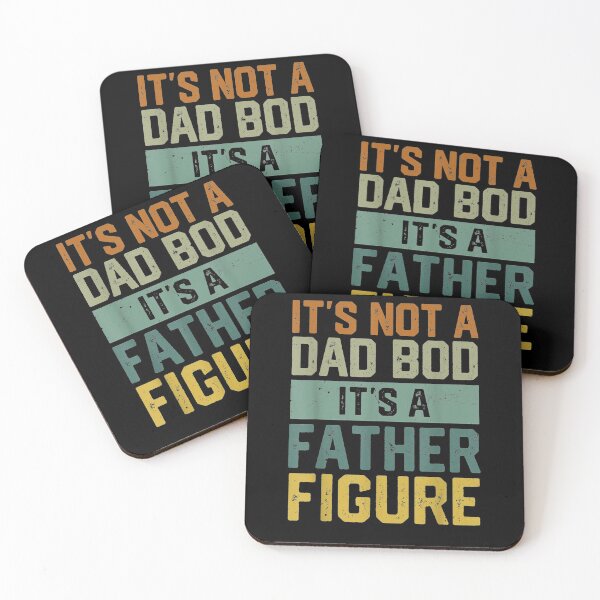 Item preview, It's Not A Dad Bod It's A Father Figure Retro Father's Day  designed and sold by jerrie9.