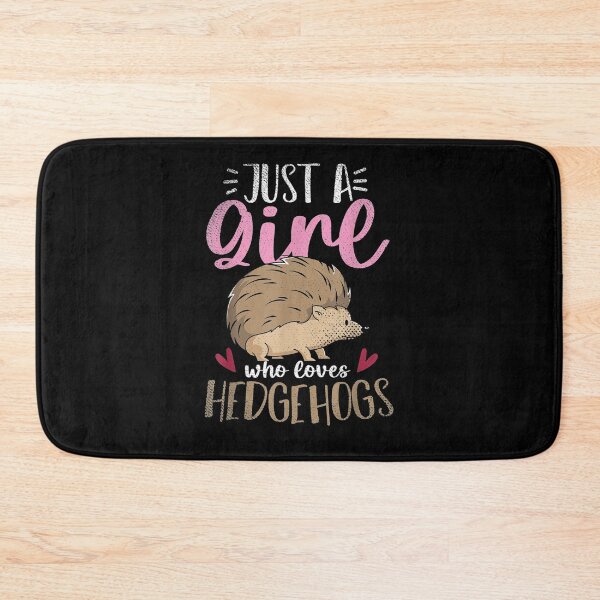 Item preview, Just A Girl Who Loves Hedgehogs Wildlife Animal Hedgehog  designed and sold by laurader.