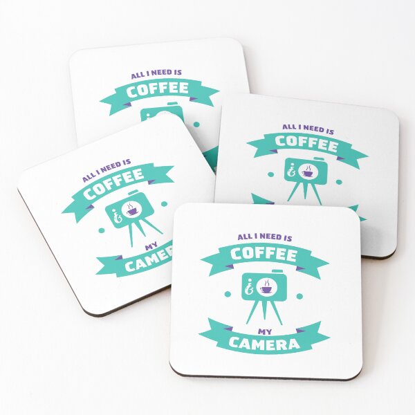 Item preview, All I Need Is Coffee And My Camera designed and sold by PrasartShop.