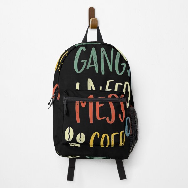 Item preview, Messy Bun Coffee Run Gangsta Rap I Need A Nap Mom Life designed and sold by laurader.