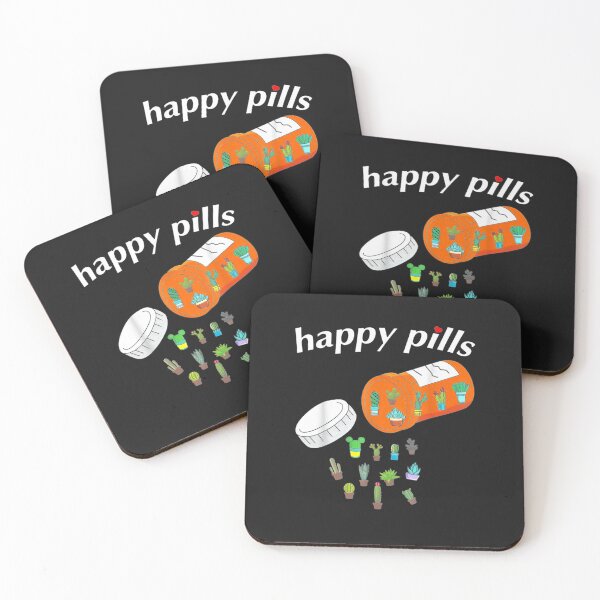 Item preview, Happy Pills Succulent Cactus Plants Gardening designed and sold by coraclr.