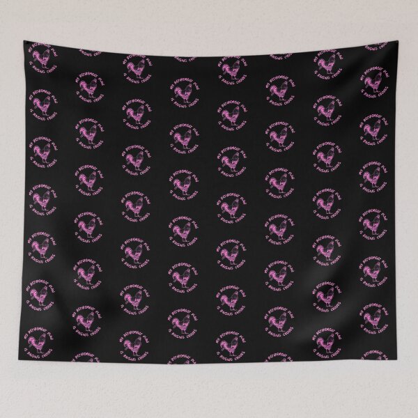 Item preview, My Retirement Plan Is Raising Chooks -funny chicken design in pink text designed and sold by katiekendall.