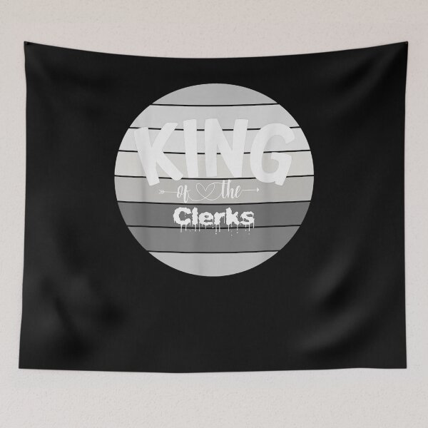 Item preview, Mens King Of The Clerk  designed and sold by jerrie9.