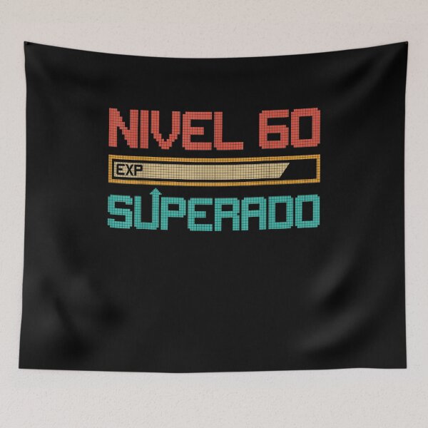 Item preview, 60th Birthday Level 60 Completed Spanish Gamer  designed and sold by laurader.
