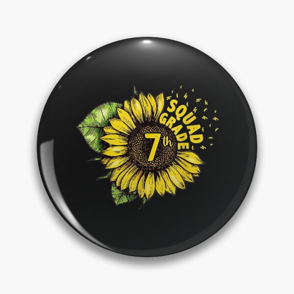 Item preview, Hello 7th Grade Seventh Grade Squad Sunflower Back To School designed and sold by coraclr.