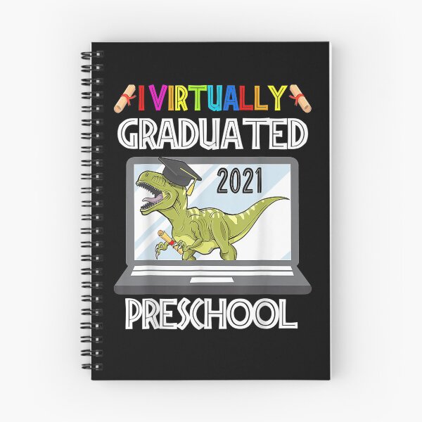 Item preview, I Virtually Graduated Preschool Graduation Virtual T Rex  designed and sold by laurader.