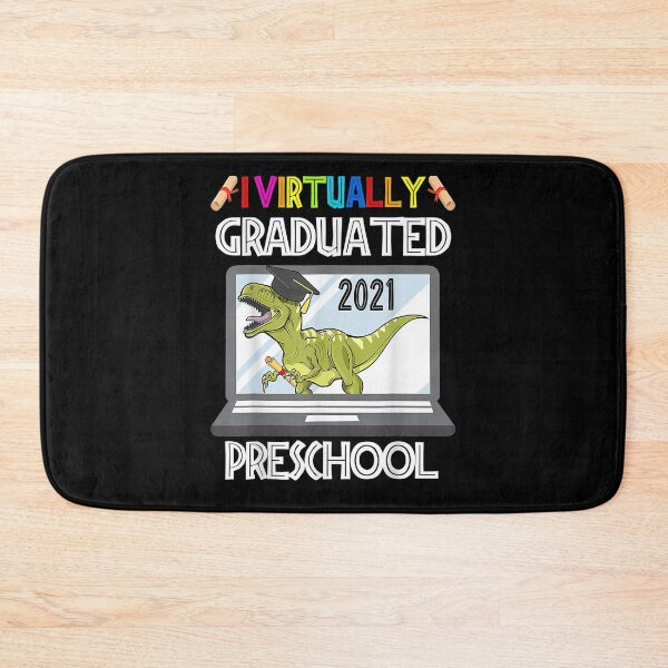 Item preview, I Virtually Graduated Preschool Graduation Virtual T Rex  designed and sold by laurader.