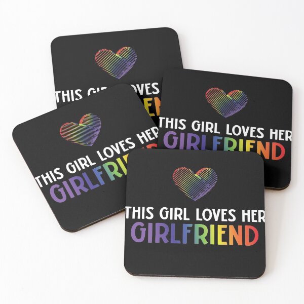 Item preview, This Girl love her Girlfriend LGBT equality Rainbow Lesbian  designed and sold by Rzelemenz.