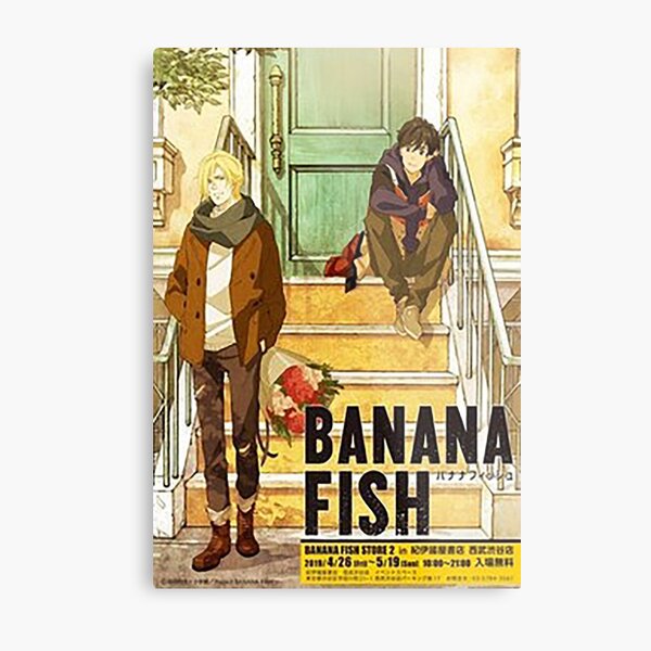 Banana Fish Eiji Metal Prints Redbubble