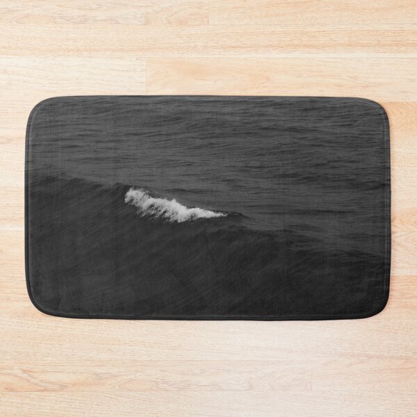Item preview, Black and White Aesthetic Ocean Waves  designed and sold by Rakuten Mallor.
