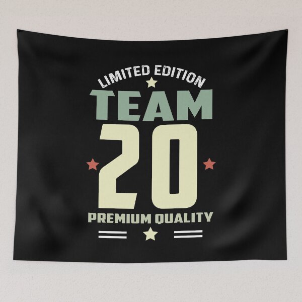 Item preview, Retro Vintage - Team 20 designed and sold by MeroniGDesign.