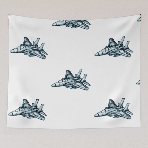 Item preview, blue sky airplane design designed and sold by RIDVAN | Visual Art & Design.
