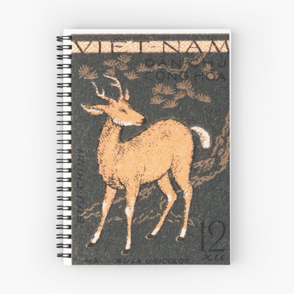 Item preview, 1961 Vietnam Sambar Deer Postage Stamp designed and sold by retrographics.