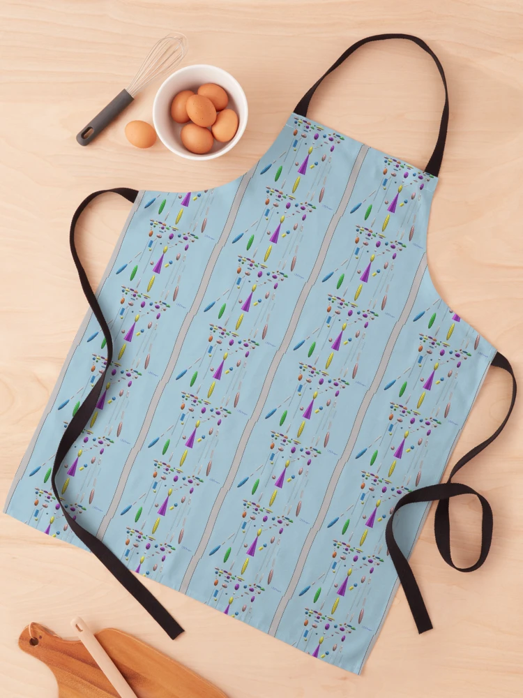 Thumbnail 1 of 6, Apron, Musical Summer designed and sold by RBLBDesigns.