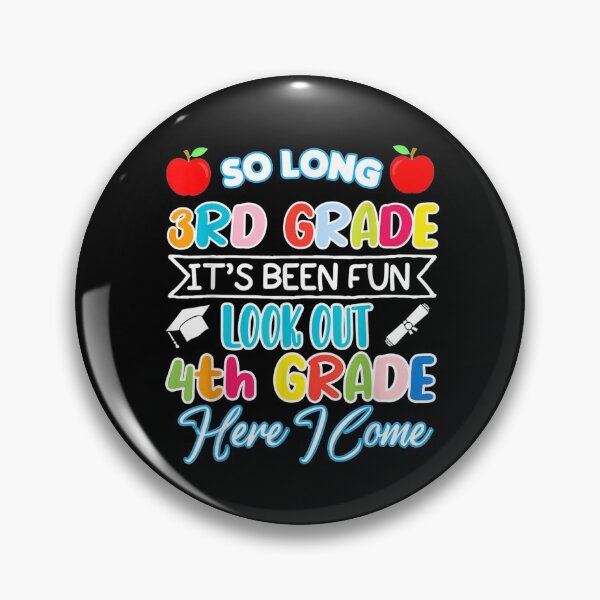 Item preview, So Long 3rd Grade Here I Come Graduation 4th Grade Kids  designed and sold by laurader.
