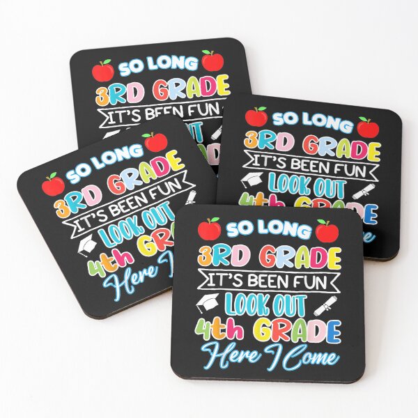 Item preview, So Long 3rd Grade Here I Come Graduation 4th Grade Kids  designed and sold by laurader.