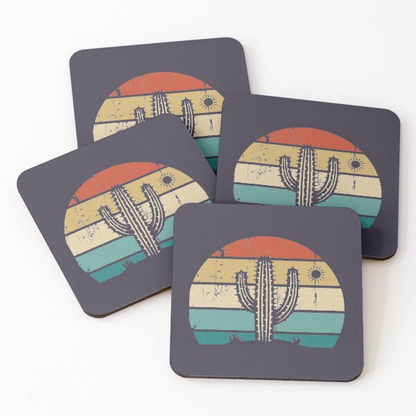 Item preview, Retro Vintage Saguaro Cactus Cactus Sunset  designed and sold by wah-ah-ah.