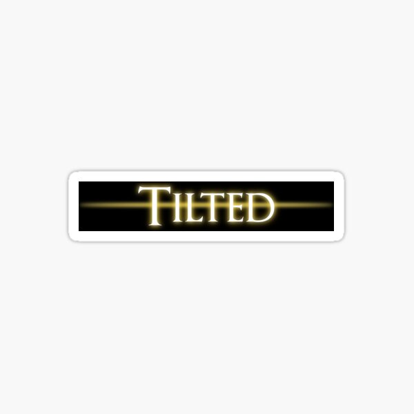 DARK SWEARS - Tilted Sticker