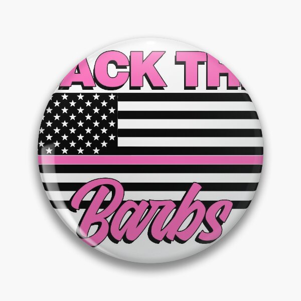 Item preview, BACK THE BARBS designed and sold by DonMerch.