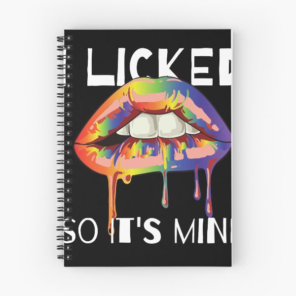 Item preview, I licked so it s mine LGBT equality Rainbow Lesbian  designed and sold by Rzelemenz.