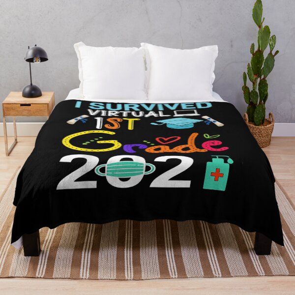Item preview, Graduation 2021 I Survived 1st Grade Virtual Elementary  designed and sold by laurader.