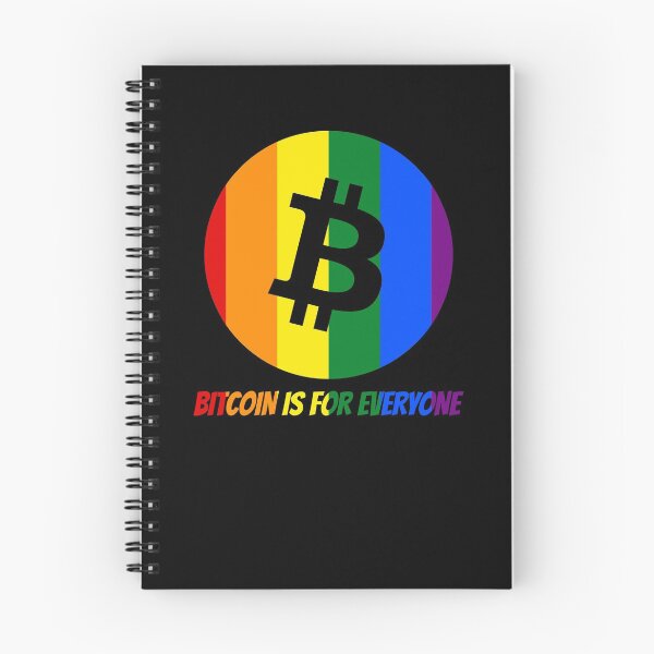 Item preview, Gay Pride Bitcoin Crypto June LGBTQ Circle logo designed and sold by Bitcoin-Fashion.