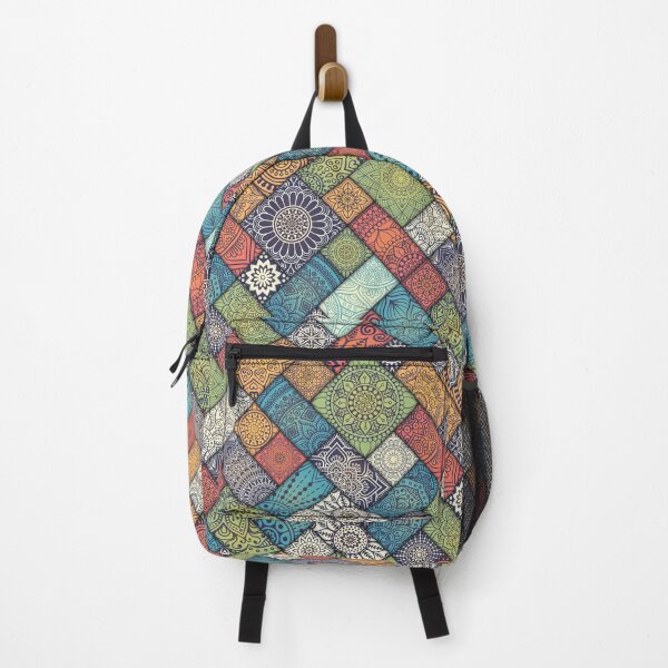 Item preview, Diagonal Floral Tiles Pattern designed and sold by Peekonet.