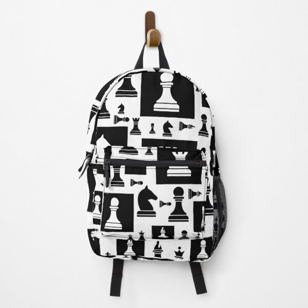 Item preview, Chess Pieces Pattern - Black and white designed and sold by k9printart.