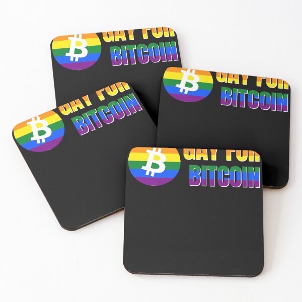 Item preview, Gay For Bitcoin Crypto Pride June LGBTQ Circle logo designed and sold by Bitcoin-Fashion.