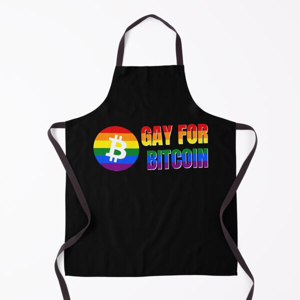 Item preview, Gay For Bitcoin Crypto Pride June LGBTQ Circle logo designed and sold by Bitcoin-Fashion.