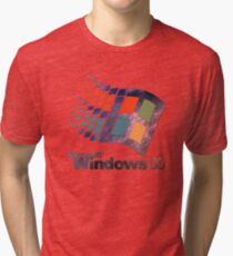 Windows 95 - Galaxy Tri-blend T-Shirt
