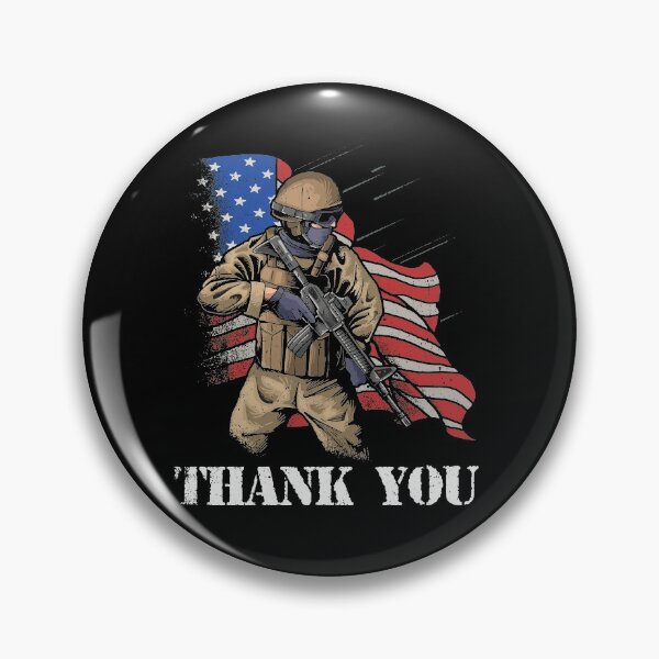 Item preview, Patriotic American Flag Thank You Men Women Girls Boys Kids designed and sold by kristazzsa112.