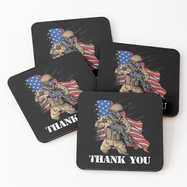 Item preview, Patriotic American Flag Thank You Men Women Girls Boys Kids designed and sold by kristazzsa112.