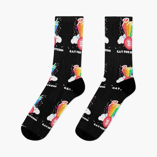 Item preview, Gay For Bitcoin Crypto Pride June LGBTQ Circle logo designed and sold by Bitcoin-Fashion.