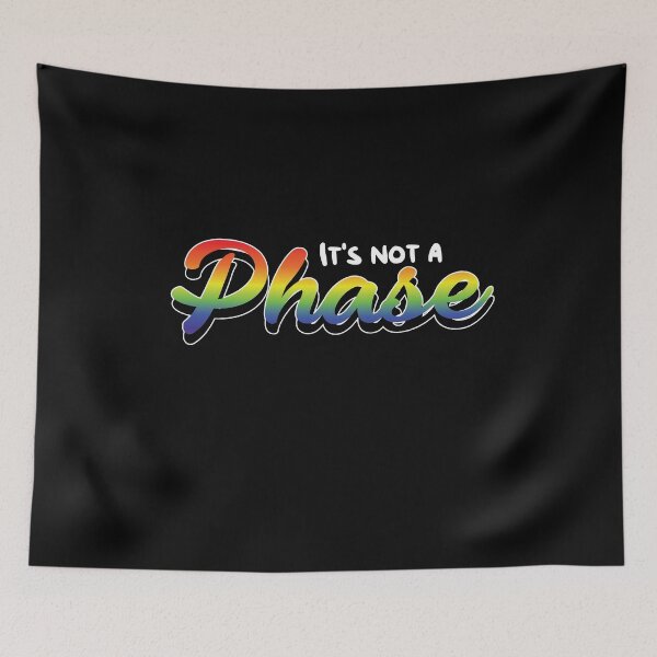 Item preview, Its not a Phase LGBT Pride equality Rainbow Lesbian  designed and sold by Rzelemenz.