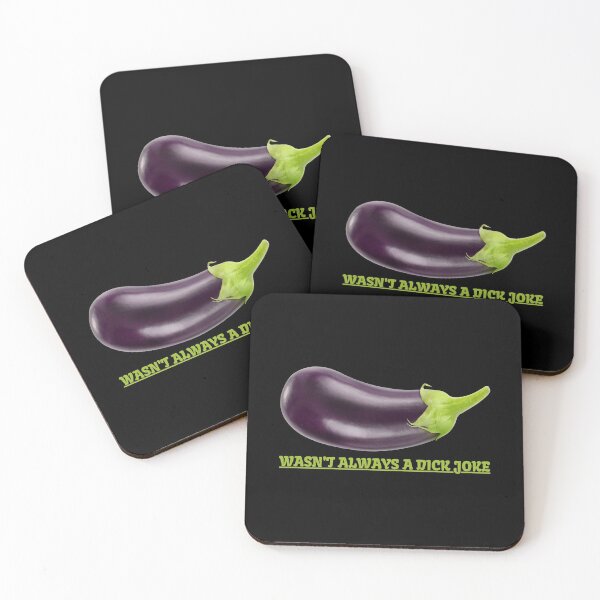 Item preview, Eggplant Was Not  Always A Dick Joke Funny Vegetable Emoji designed and sold by CBCreations73.