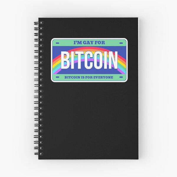 Item preview, Gay For Bitcoin Crypto Pride June LGBTQ Circle logo designed and sold by Bitcoin-Fashion.