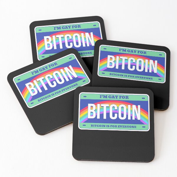 Item preview, Gay For Bitcoin Crypto Pride June LGBTQ Circle logo designed and sold by Bitcoin-Fashion.