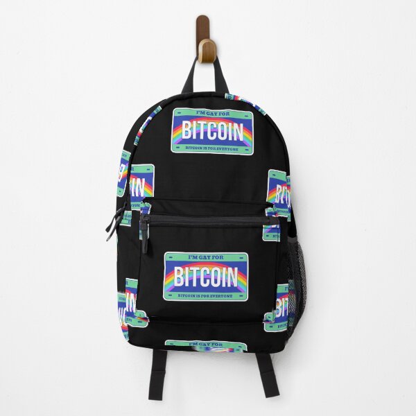 Item preview, Gay For Bitcoin Crypto Pride June LGBTQ Circle logo designed and sold by Bitcoin-Fashion.